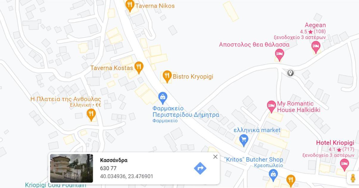 Kriopigi Apartments Екстер'єр фото